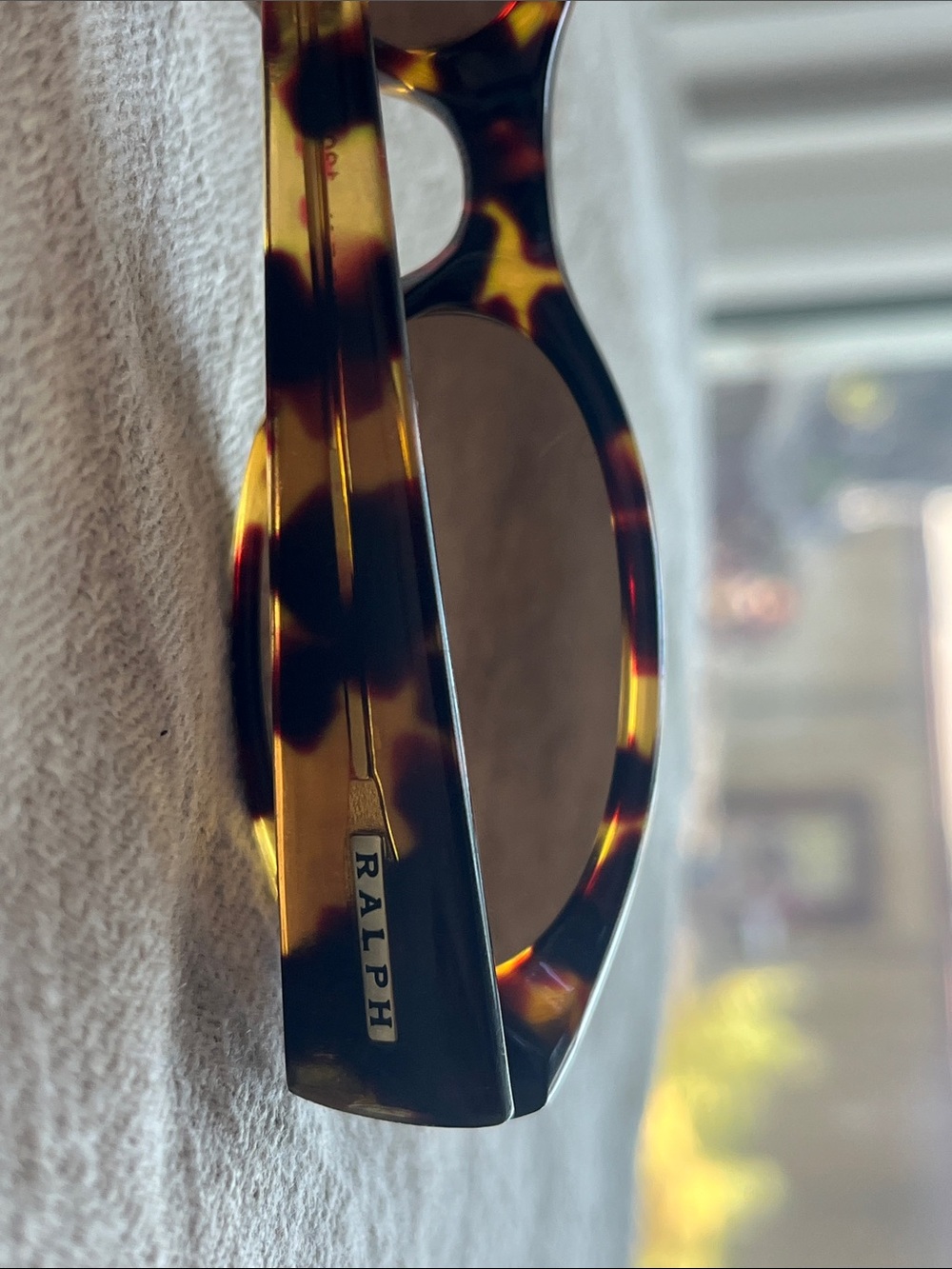 Ralph Lauren Tortoise Shell Brown & Amber Sunglasses - Picture 4 of 7